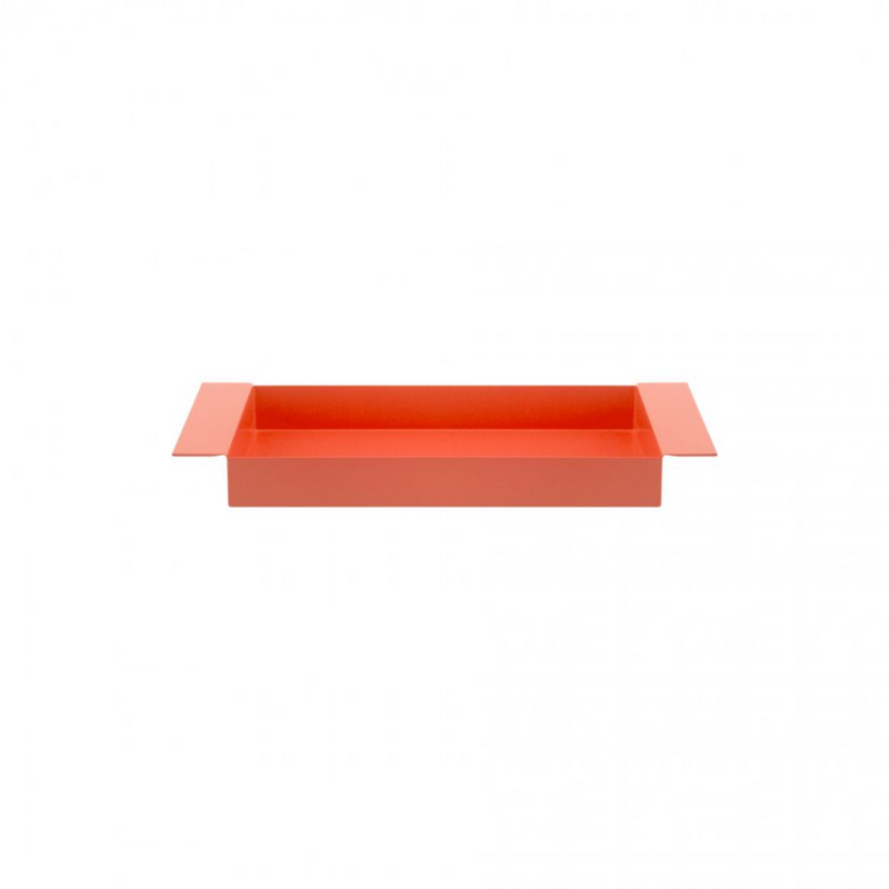 Metal Tray - Coral