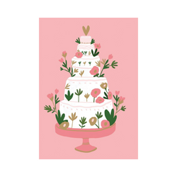 Wedding Cake Card
