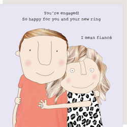 You're engaged New Ring Card