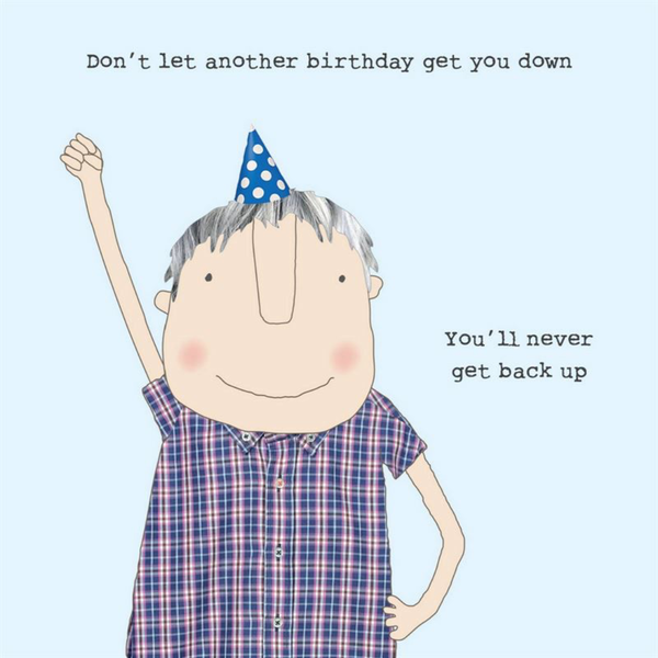 Get Back Up Greeting Card