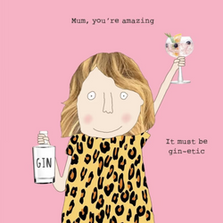 Gin-etic Mother's Day card