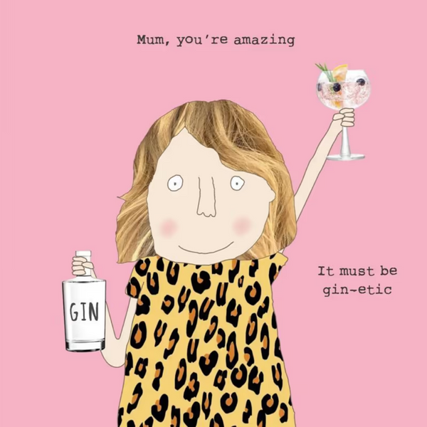 Gin-etic Mother's Day card