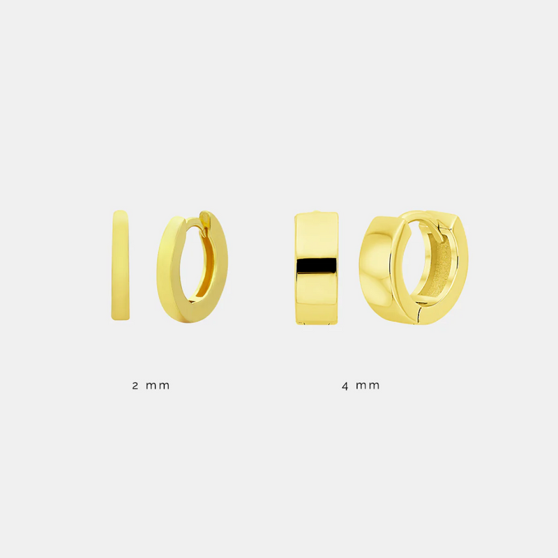 So Classic Huggies - Gold 2mm