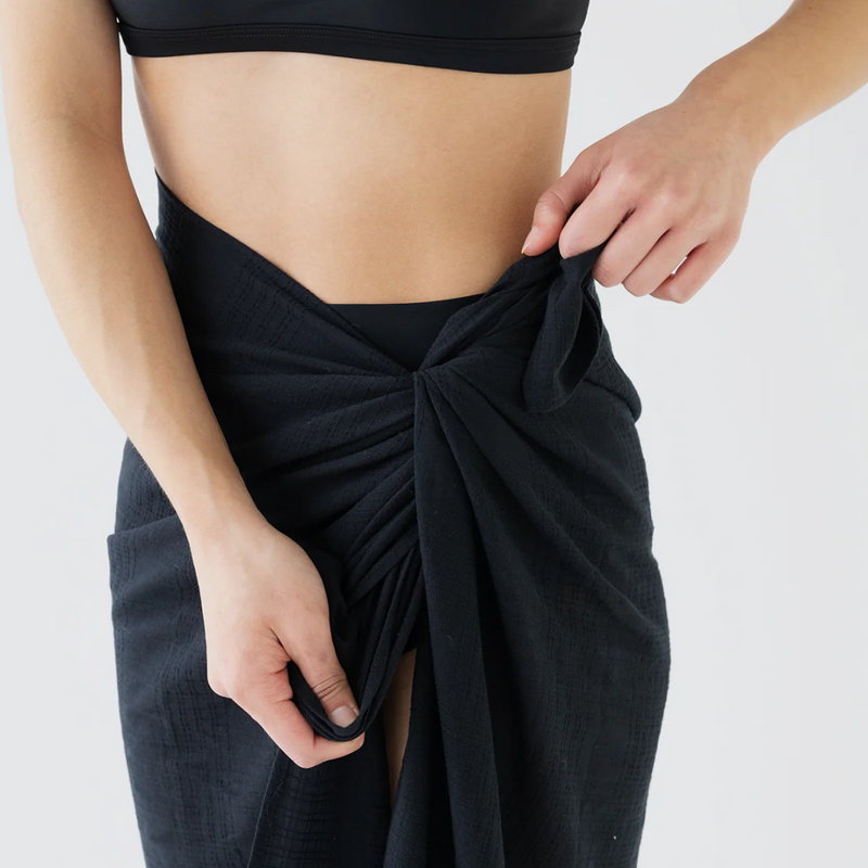 Sarong - Black Check