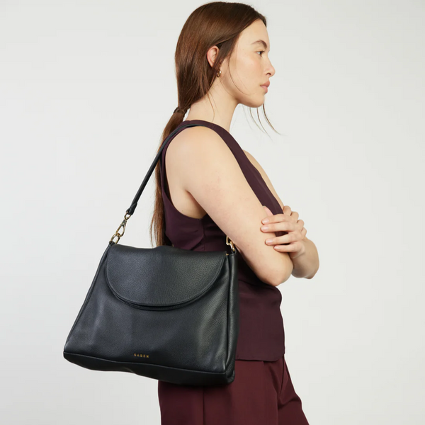 Becks Crossbody Bag - Black Luxe