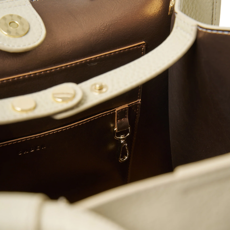 Callie Tote - Sand + Bronze