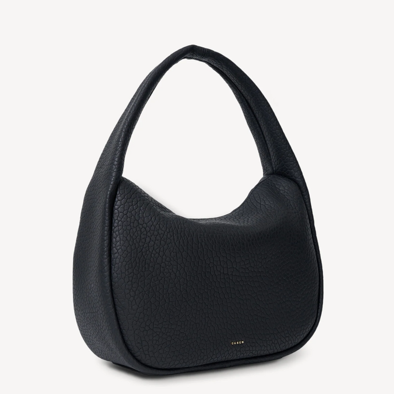 Hana Shoulder Bag - Black Bubble