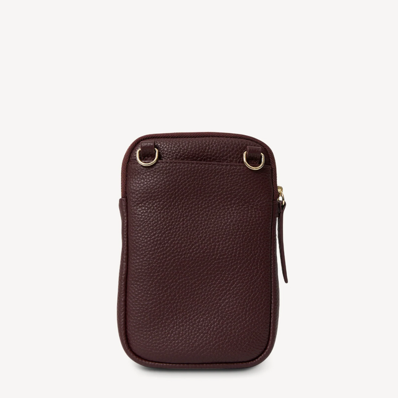 Nikko Pocket Phone Sling - Merlot