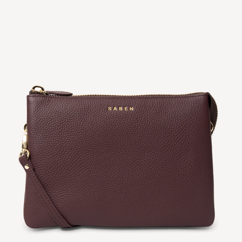 Tilly's Big Sis Crossbody - Merlot