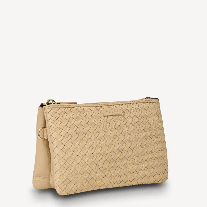 Tilly Crossbody - Raffia Stitched Weave