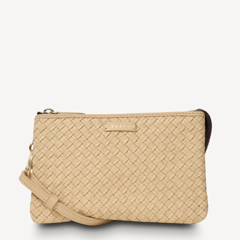 Tilly Crossbody - Raffia Stitched Weave