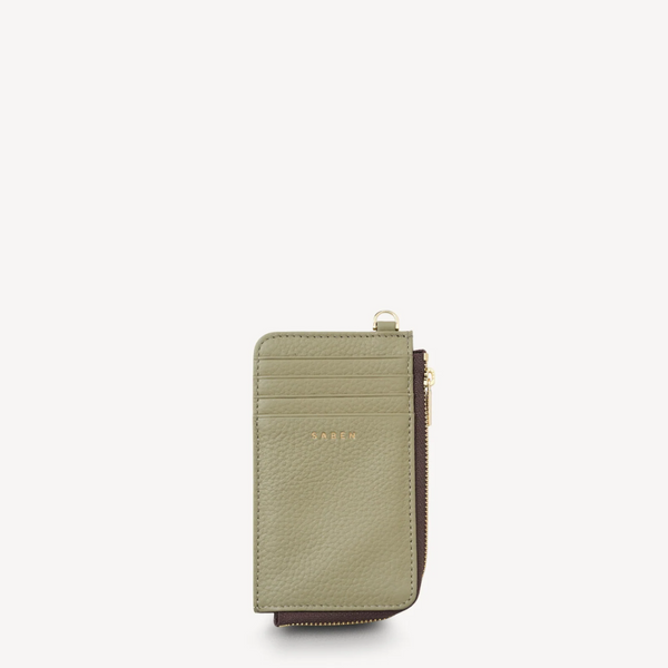 Winona Card Holder - Eucalyptus