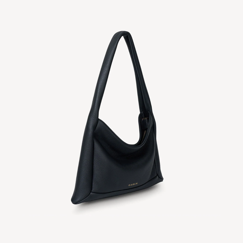 Hazel Shoulder Bag - Black Luxe