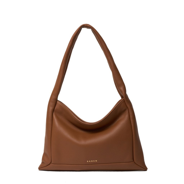 Hazel Shoulder Bag - Tan Luxe