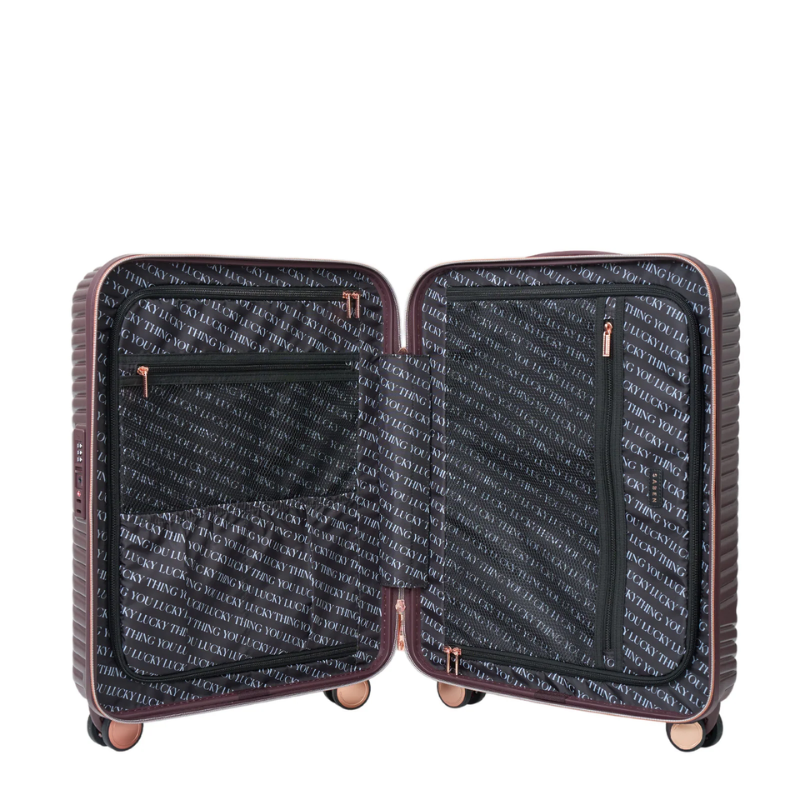 Medium Suitcase - Merlot
