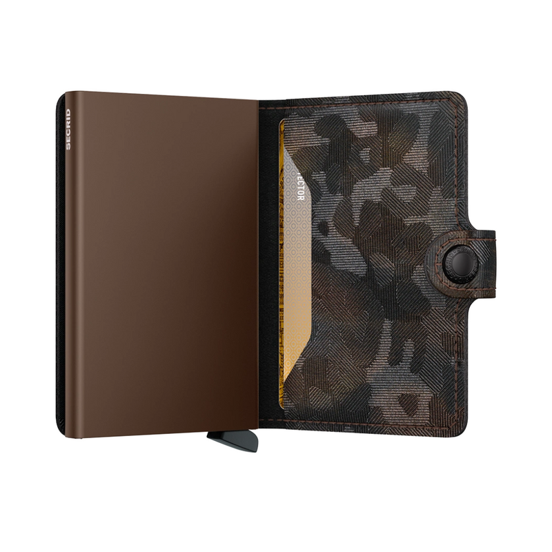 Miniwallet - Jungle Brown
