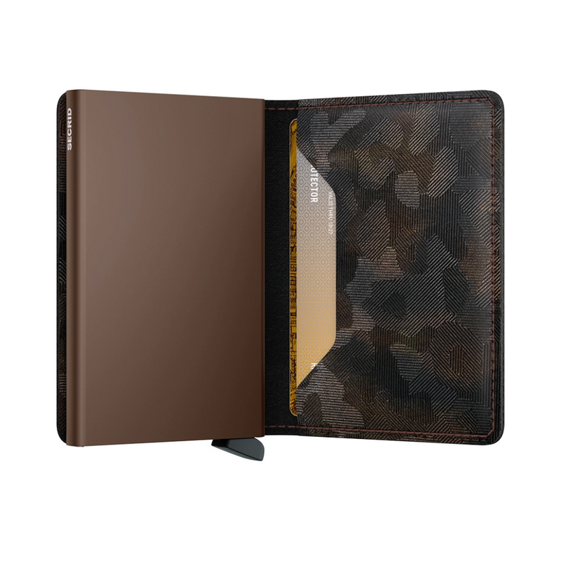 Slimwallet - Jungle Brown