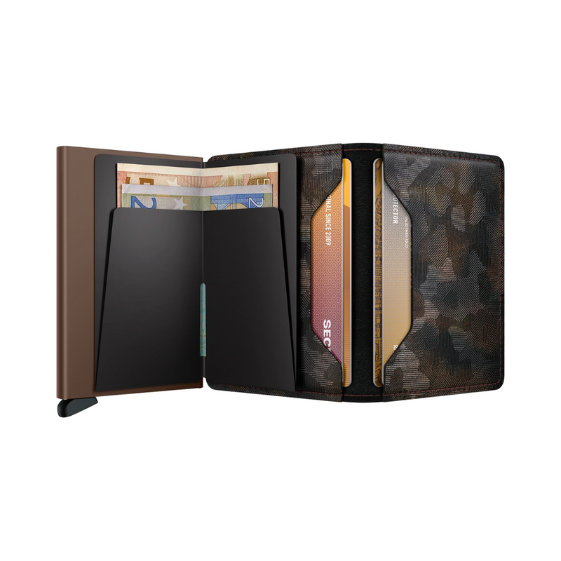 Slimwallet - Jungle Brown
