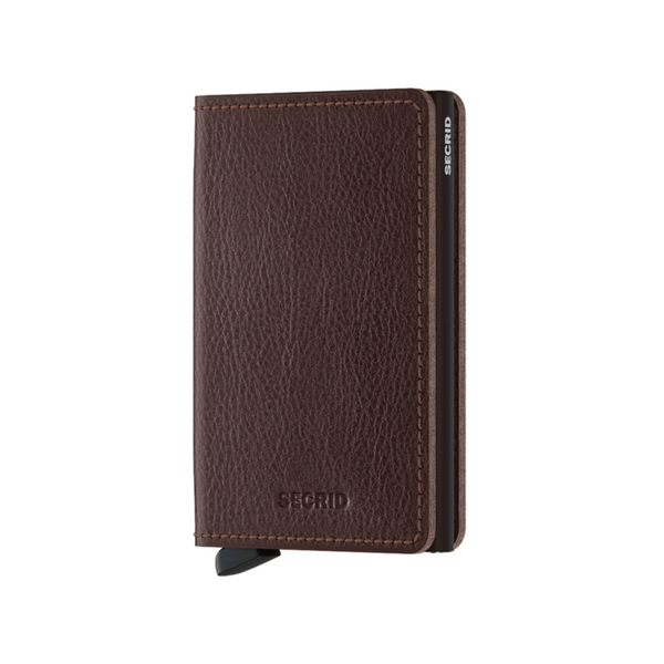 Slimwallet - Vegan Tanned Espresso Brown