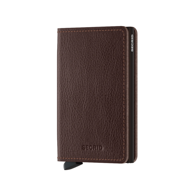 Slimwallet - Vegan Tanned Espresso Brown