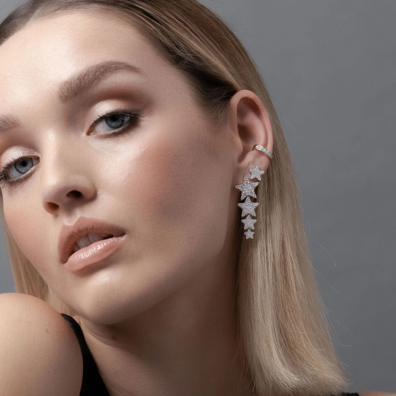 Etoile Studs - Silver