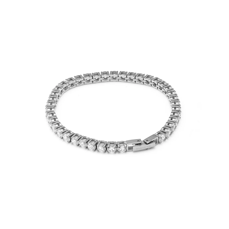 Tennis Bracelet - Silver