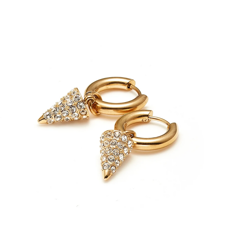 Voltage Hoops - Gold