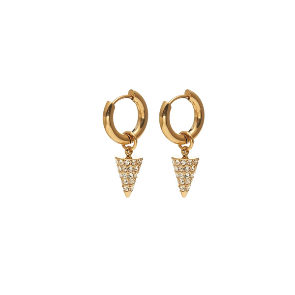 Voltage Hoops - Gold