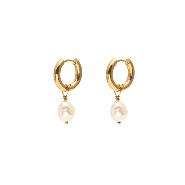 Allure Hoop Earrings - Gold
