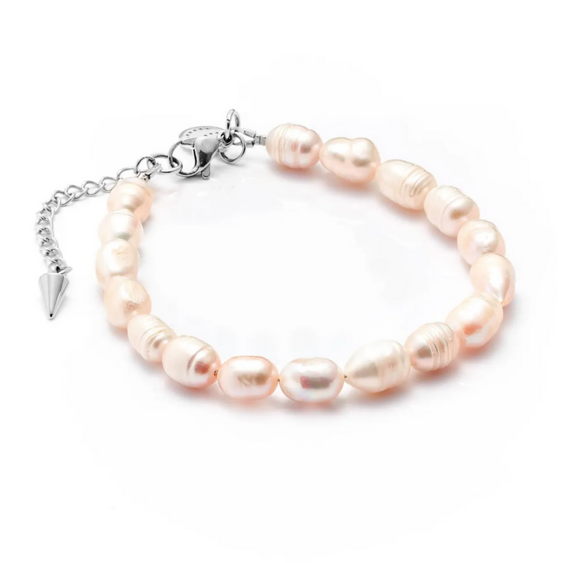 Blanc Bracelet - Pearl + Silver