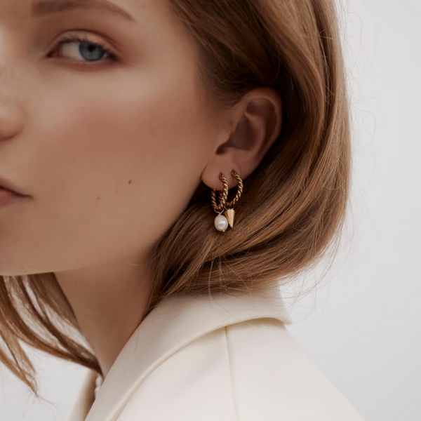 Matisse Hoop Earrings - Gold