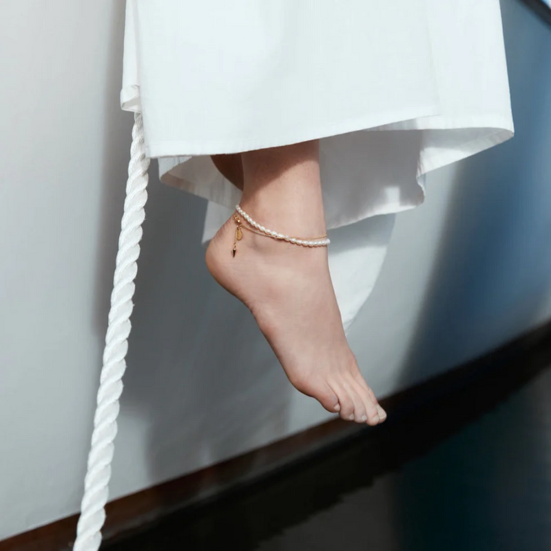 Ravello Anklet - Silver