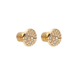 Voltage Stud Earrings - Gold