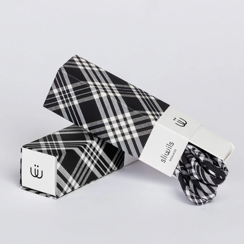 Cambridge Black + White Shoelaces