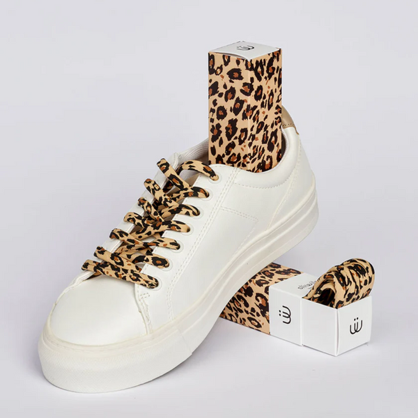 Savage Leopard Shoelaces