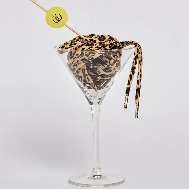 Savage Leopard Shoelaces