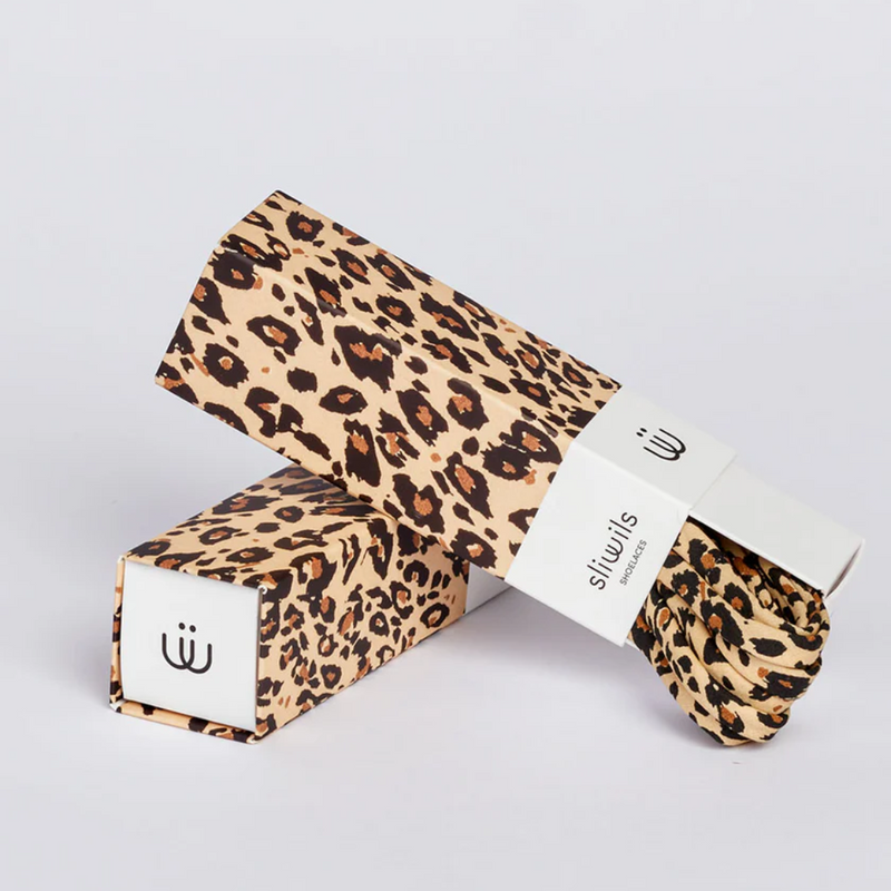 Savage Leopard Shoelaces
