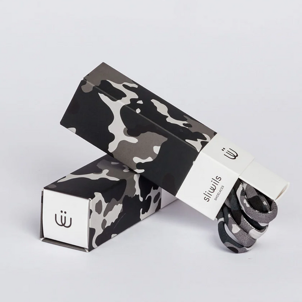 Savage Camouflage Urban Grey Shoelaces