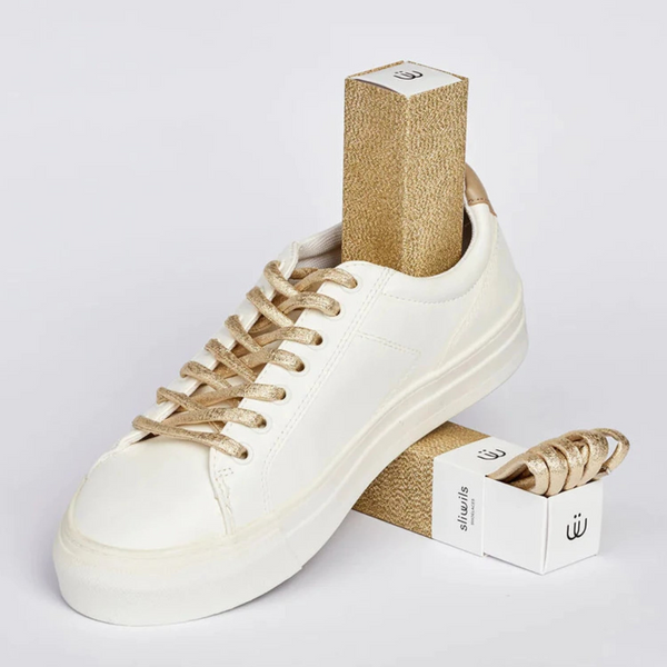 Manhattan Golden Shoelaces