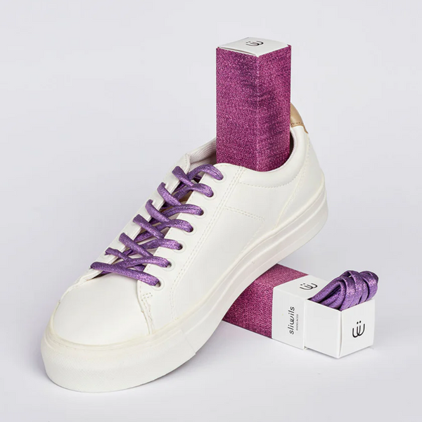 Manhattan Purple Shoelaces