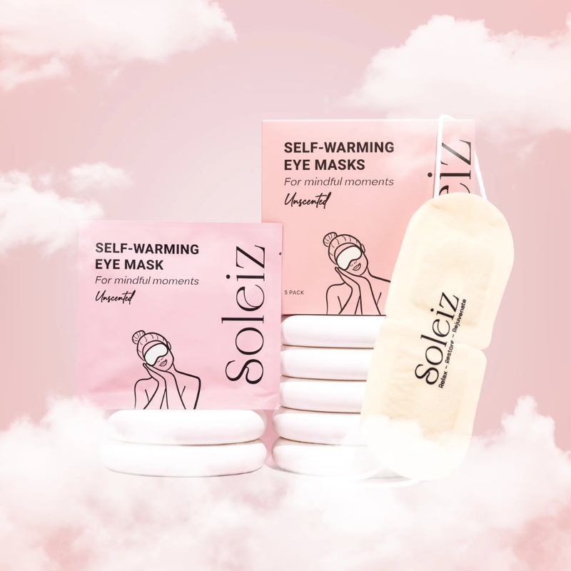 Soleiz Self-Warming Eye Mask - Unscented – The Urban Studio