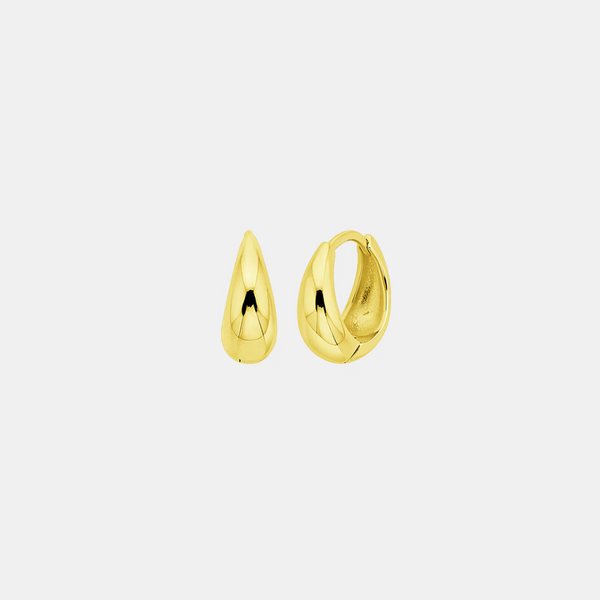 Drop Huggies - Gold 14mm