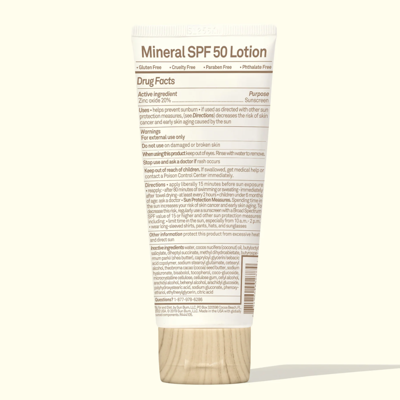 Baby Bum SPF 50 Mineral Sunscreen Lotion