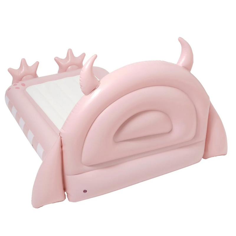 Kids Sleepover Bed - Monster Pink