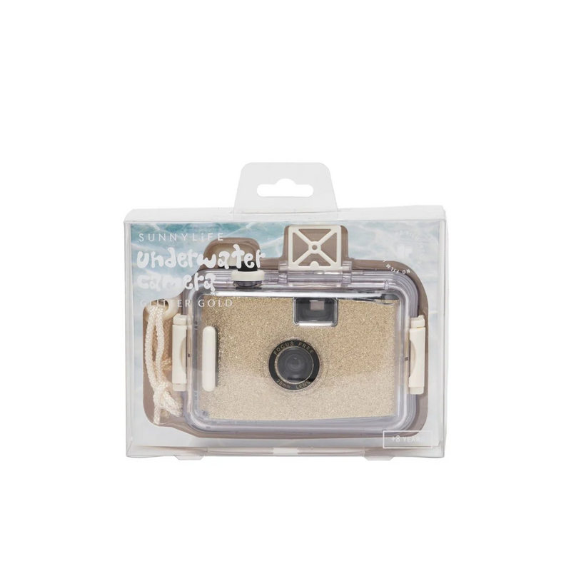 Underwater Camera - Glitter Gold