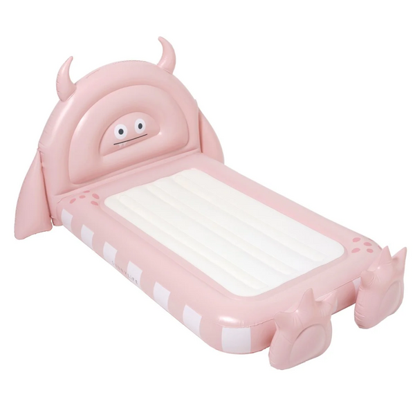 Kids Sleepover Bed - Monster Pink