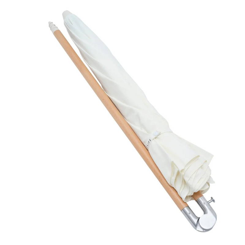 Luxe Beach Umbrella - Cream