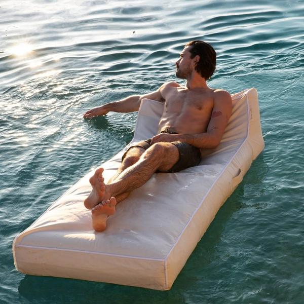 Luxe Lie-on Lounger - Casa Blanca