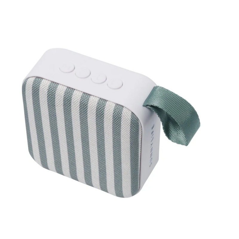 Portable Travel Speaker - The Vacay Olive Stripe