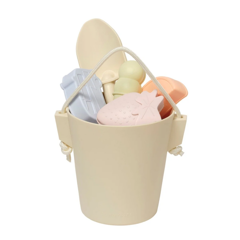 Silicone Bucket and Spade Set - Apple Sorbet Multi